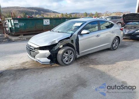 2020 Hyundai Elantra Sel из США, поврежденный, VIN 5NPD84LF2LH536246